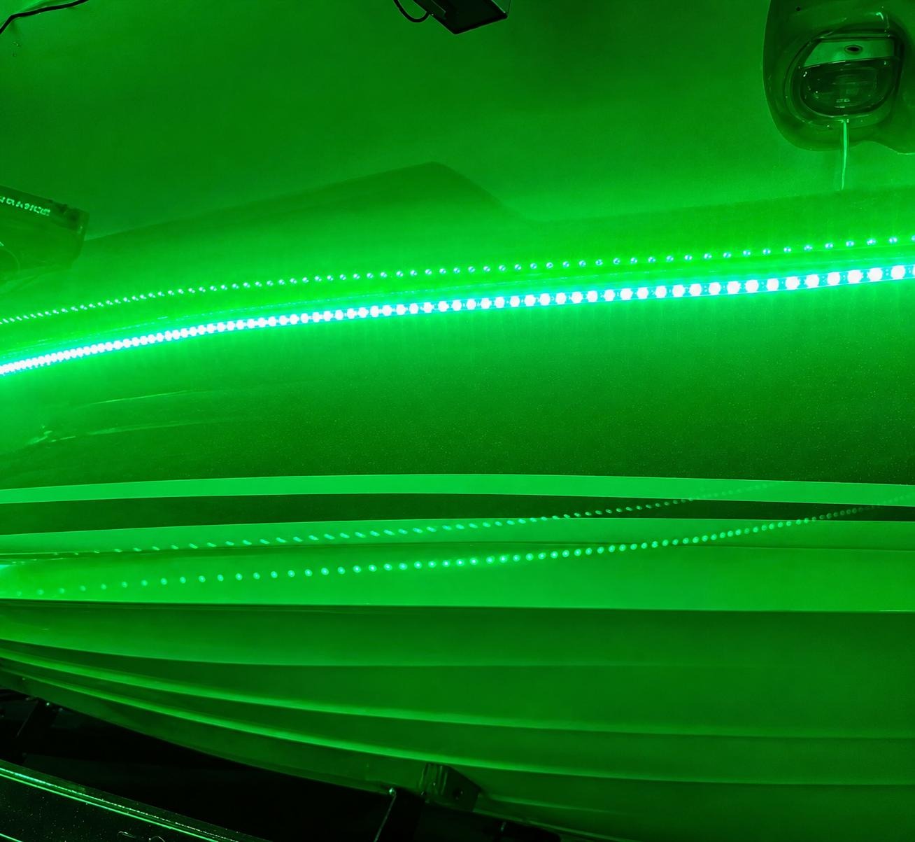 Green LED Marine Lights for Bass Boats